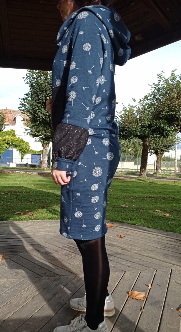 robe sweat bi-matières – Image 2