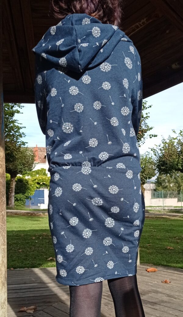 robe sweat bi-matières – Image 3