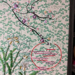 ikebana fleurs de prunier