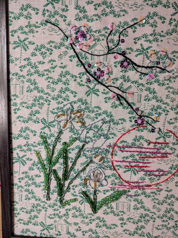 ikebana fleurs de prunier – Image 3