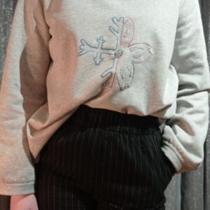 Hoodie pétales et flocon