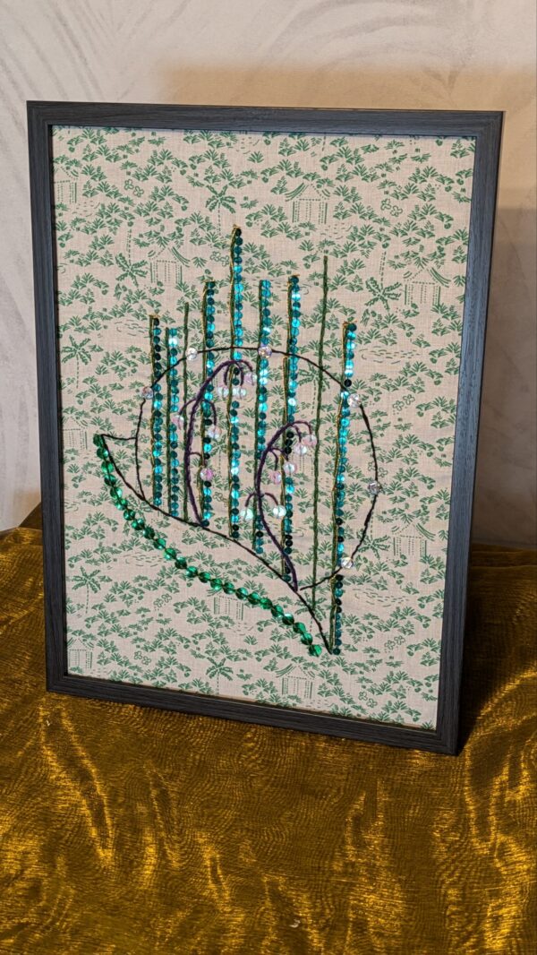 ikebana bambou et muguet – Image 5