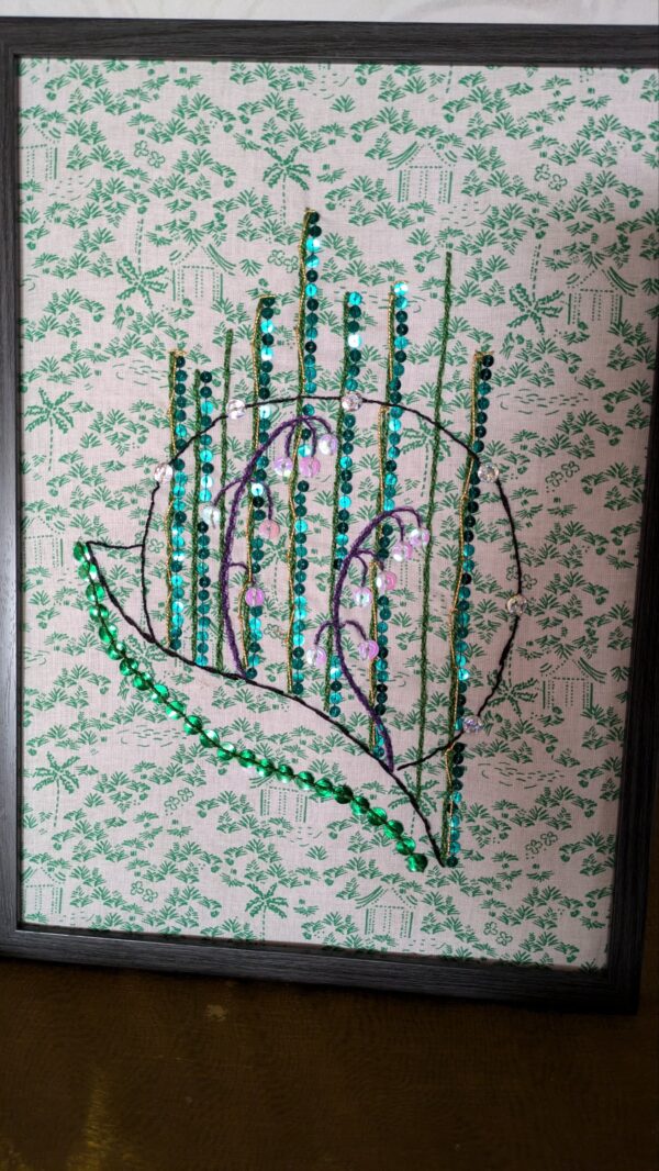 ikebana bambou et muguet – Image 2