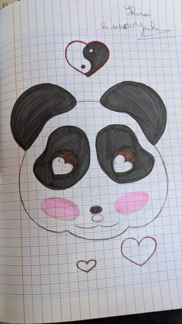 panda kawaii