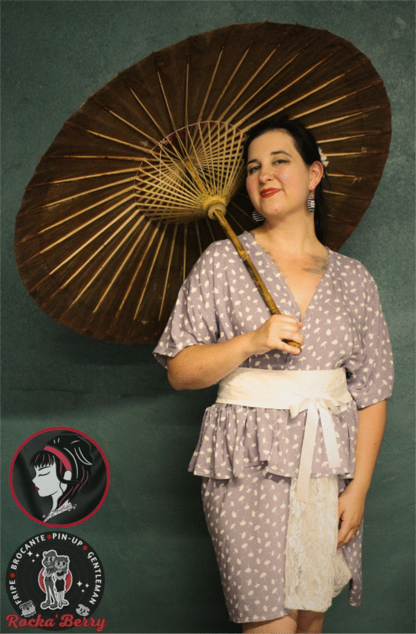 Robe Kimono péplum – Image 3