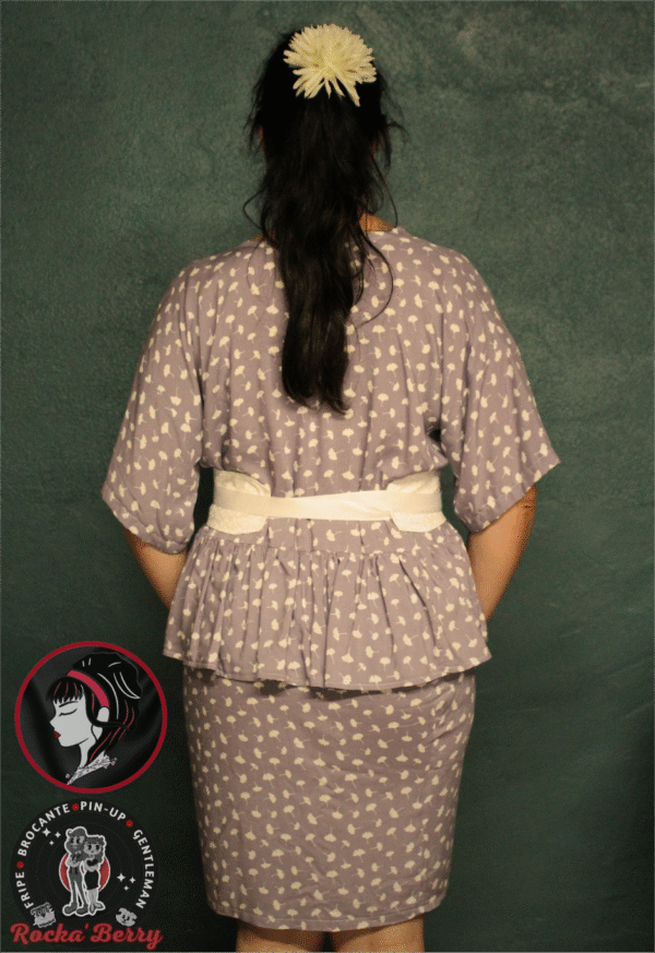 Robe Kimono péplum – Image 4