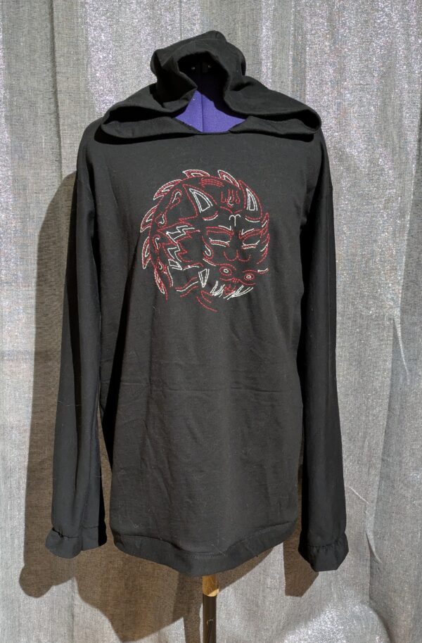 Hoodie tête de Dragon