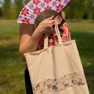 Tote Bag imprimé japonais